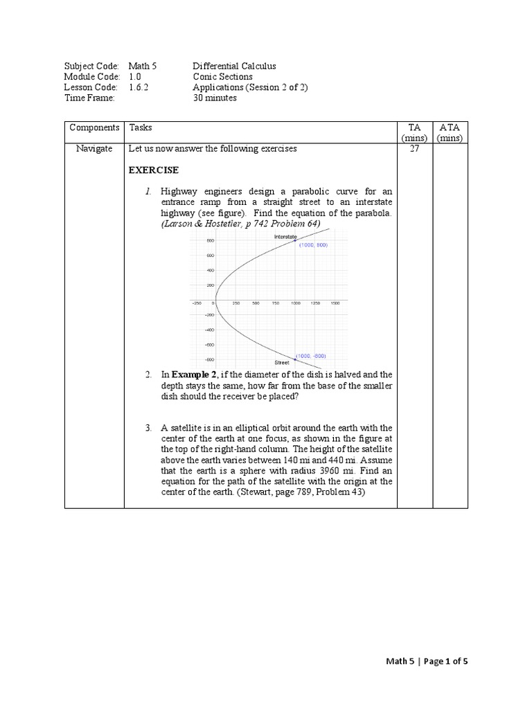 Lesson 1.6.2 Applications (Session 2 of 2) | PDF