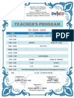 JUA Teacher's Program