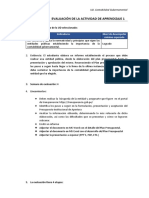 Lineamientos de Evaluacin de AA1