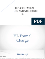 HL Topic 14 Chemical Bonding and Structure