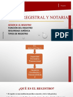 Sesión 8 Derecho Registral