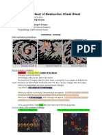 Tibia - Heart of Destruction-GT Cheat Sheet