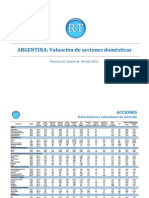  Valuacion de Empresas Mercado de Valores Buenos Aires