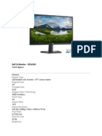 Dell 24 Monitor - SE2422H