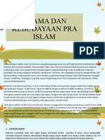 Agama Dan Kebudayaan Pra Islam