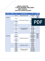 Jadwal QSMT September