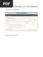 Oracle SOA Suite 12.2.1.4.0 Installation