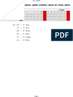 Rekap Absen Dokter Umum Rs September 2022