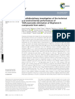 Bisphenol A Elimination by TAML+Hydrogen Peroxide - Collins 2017