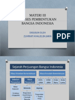 MATERI III Proses Pembentukan Bangsa Indonesia