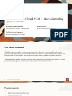 SCM - Manufacturing Cloud Update 22C Overview