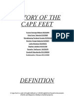 History of The Cape Feet