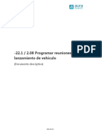 2.08 Programar Reuniones para Lanzamiento de Vehículo - 22.1