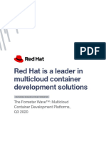 Red Hat Is A Leader in Multi-Cloud Container Development Solutions