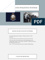 Hong Kong Policing System