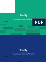 Feedify Pitch Deck