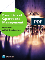 Essentials of Operations Management