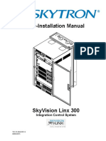 Pre-Installation Manual: Integration Control System