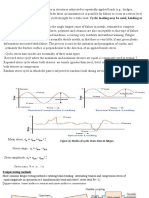 Fatigue failure causes and testing methods