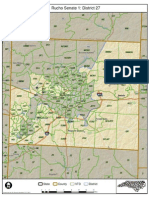 Proposed Senate District #27 NC Redistricting in 2011