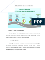 Riesgos Dentro Del Ciclo de Vida de Un Producto