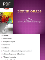 Liquid Orals