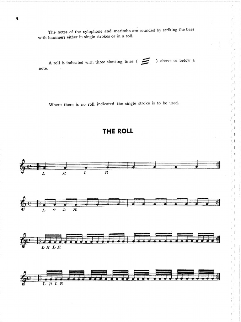 Goldenberg, Morris Modern School For Xilophone, Marimba and