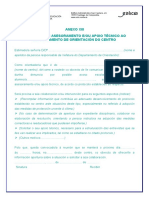 Anexo Xiii Solicitude de Asesoramento E/Ou Apoio Técnico Ao Departamento de Orientación Do Centro