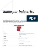 Ballarpur Industries - Wikipedia