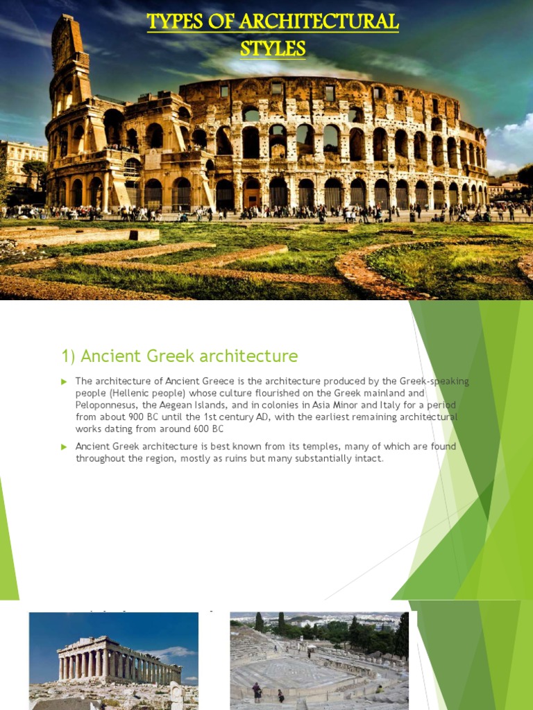 Typesofarchitecturalstyles 150507063326 Lva1 App6891 | PDF | Art