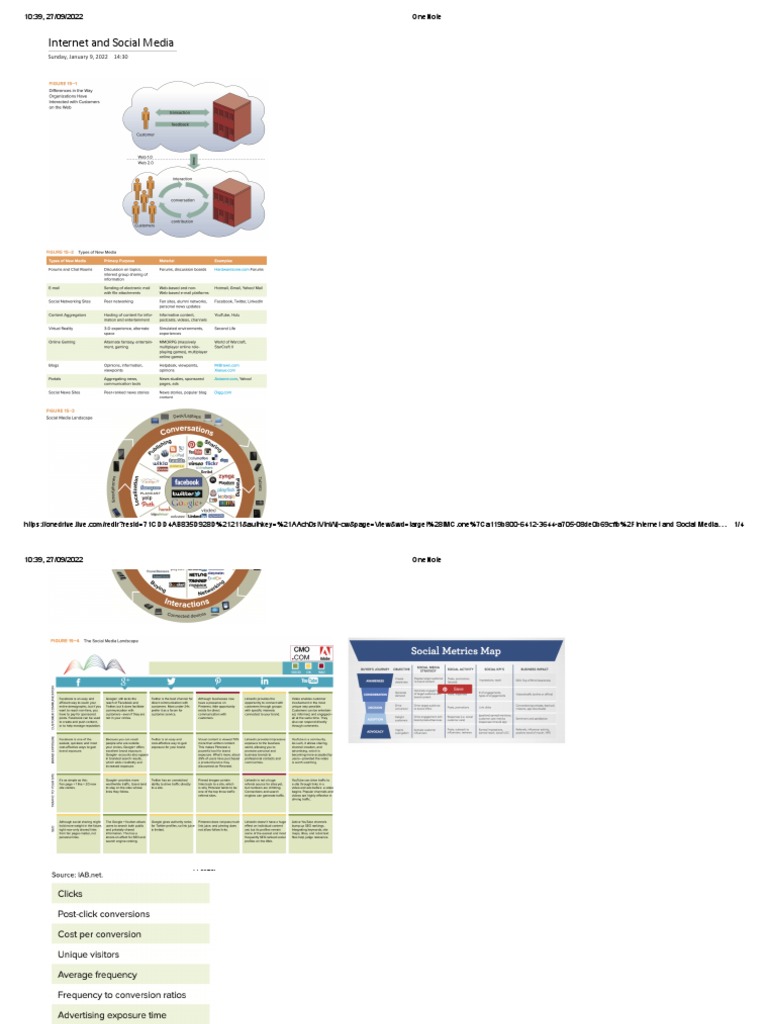 Internet and Social Media Overview | PDF