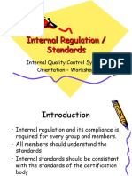 Input 6 - Internal Regulation