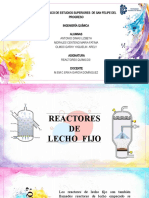 Reactores de lecho fijo: características, aplicaciones y clasificación