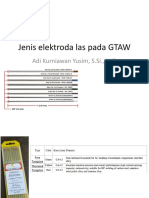 Teknik pengelasan GTAW dan komponennya
