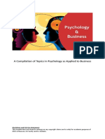 Business Psychology Module B 2022