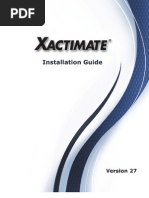 Xactimate Install Guide