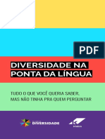 Cartilha Diversidade na Ponta da Língua