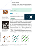 Tipos de Cristales - Libro Chang