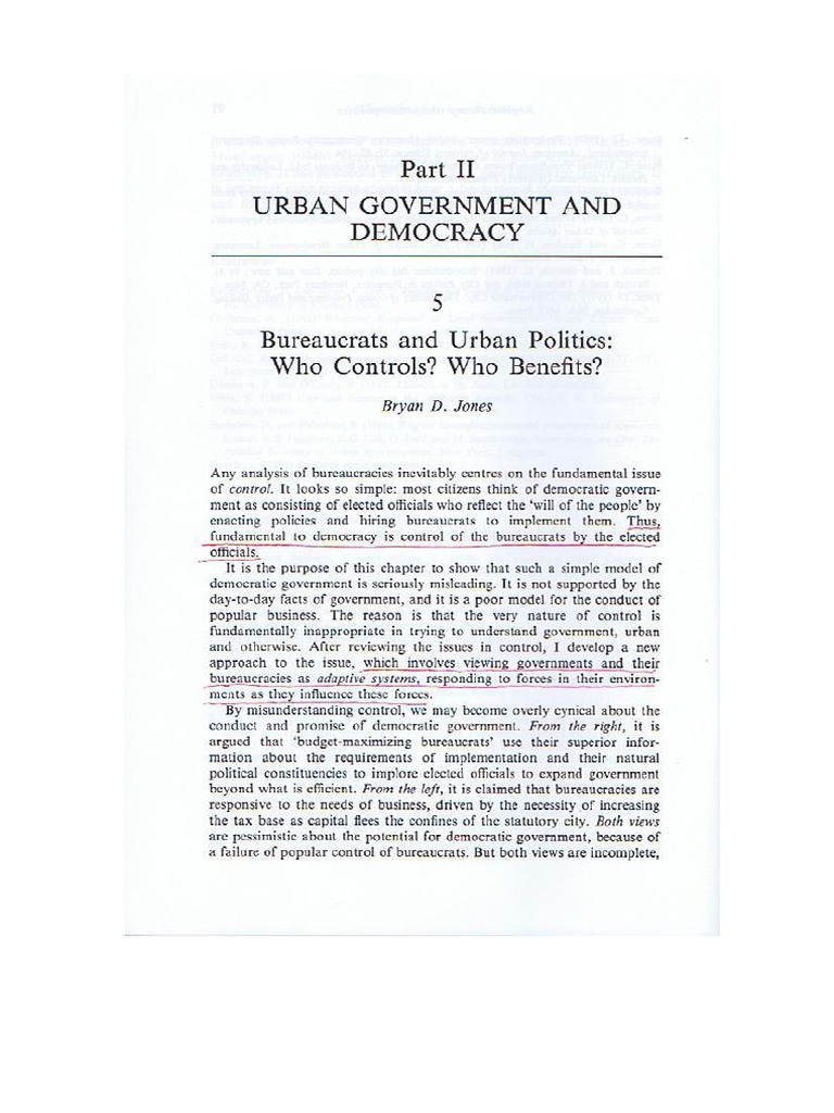 Chapter 5 Urban Government And Democracy Pdf