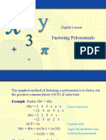Factoring Polynomials2