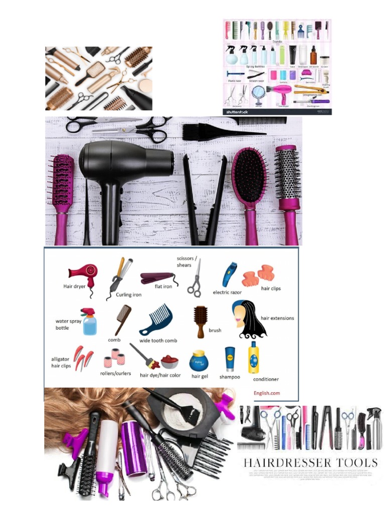 Doc2 TOOLS MATERIALS AND EQUIPMENT USED I HAIRDRESSING PDF