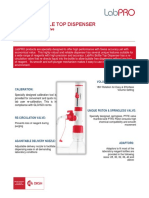 LabPro Dispenser Leaflet