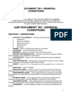 UAP DOC 301 - General Conditions
