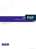 CAT7105 2.0A High Efficiency Step-Down DC/DC Converter Datasheet Summary