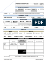 Autorizaciones de Pago Cambio de Aceite Aular - Hoja1