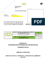 Instructivo para El Transporte y Operación Del Densímetro Nuclear