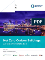 Net Zero Carbon Buildings A Framework Definition Print Version