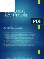Contextual Architecture