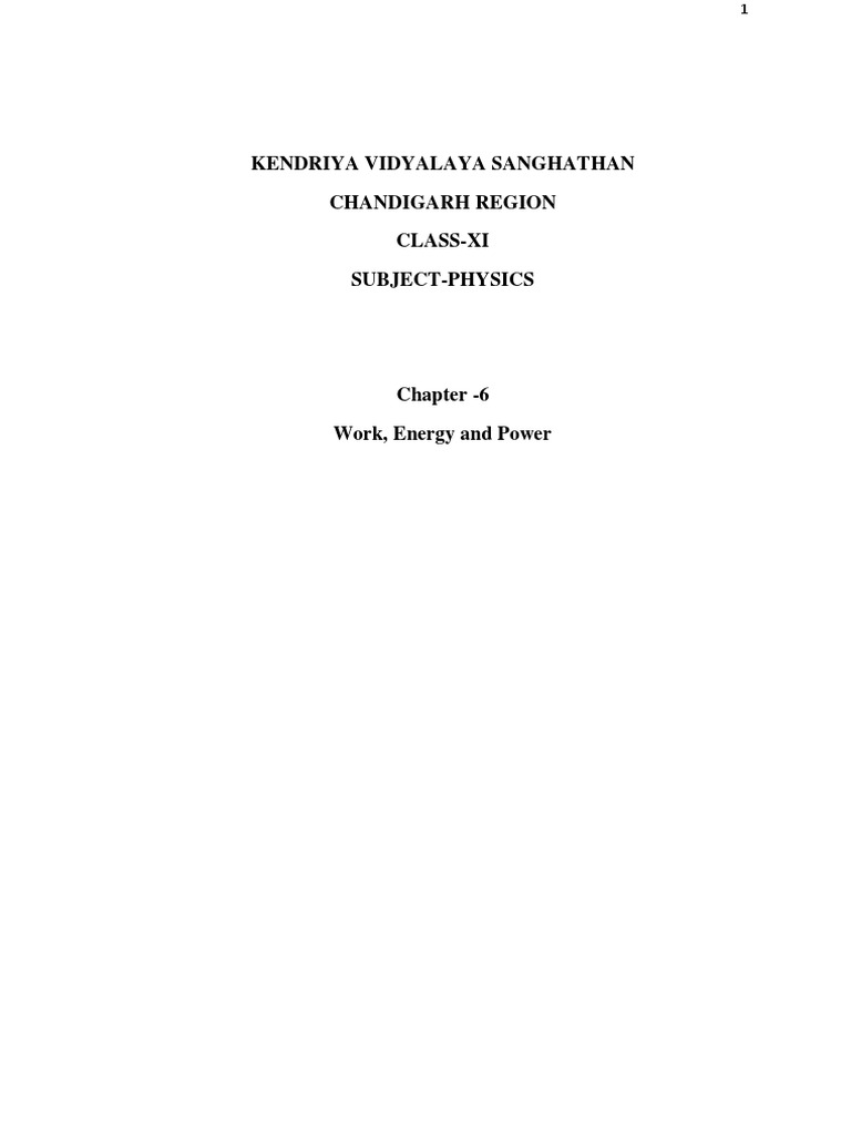Physics Work, Energy, and Power Guide | PDF | Collision | Momentum