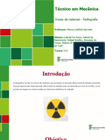 Ensaio radiográfico